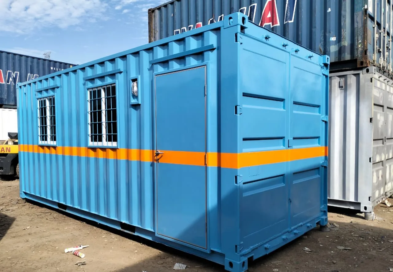 Container 20 Feet Modifikasi untuk Mes Karyawan Proyek - Best Container Indonesia