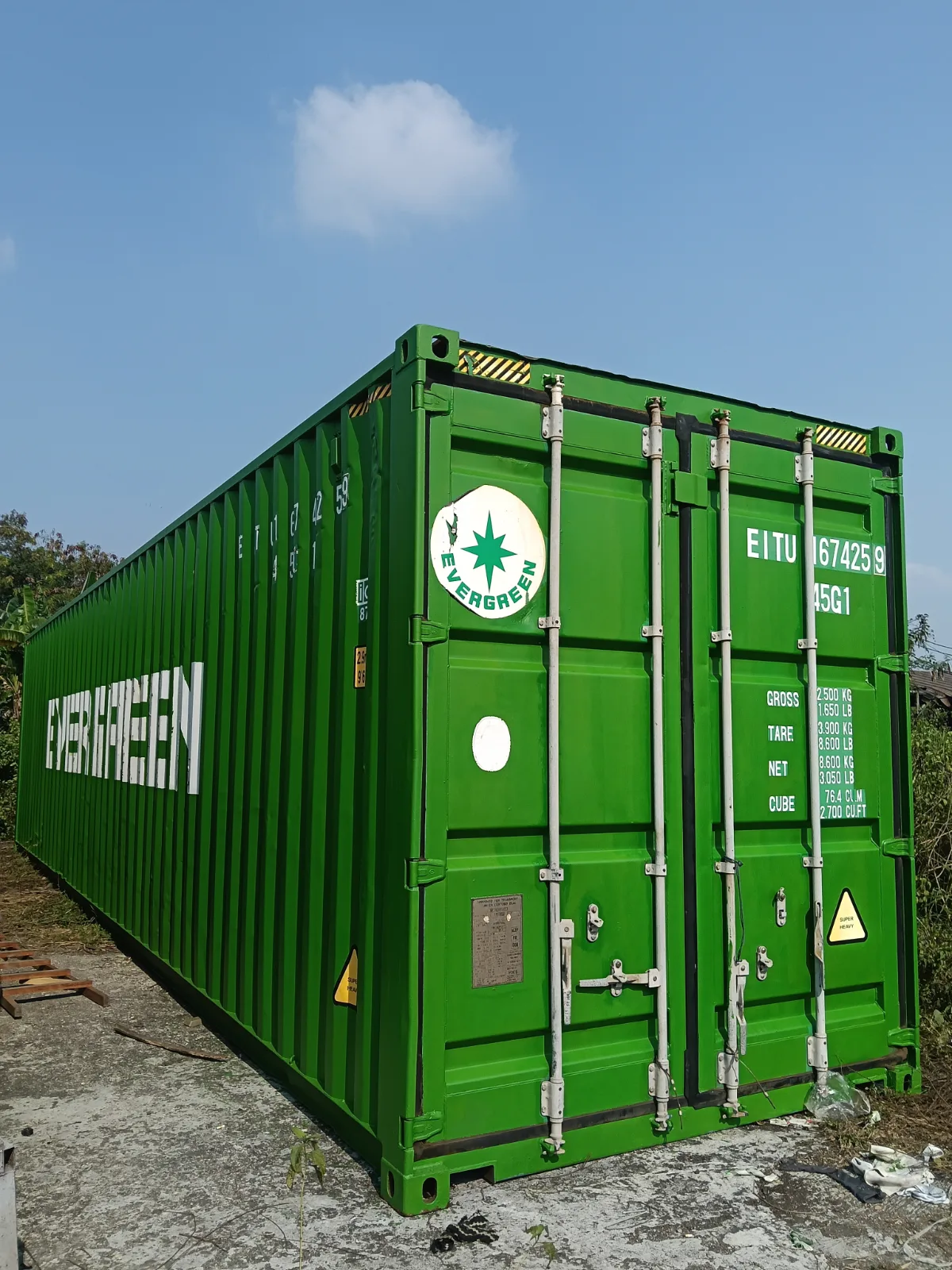 Container Rekondisi 40 feet - Best Container Indonesia